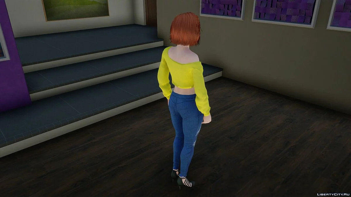Тина Армстронг в повседневной одежде v5 / GTA San Andreas