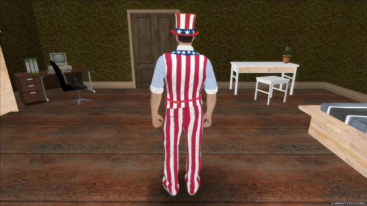 Американский мужчина из GTA Online / GTA San Andreas