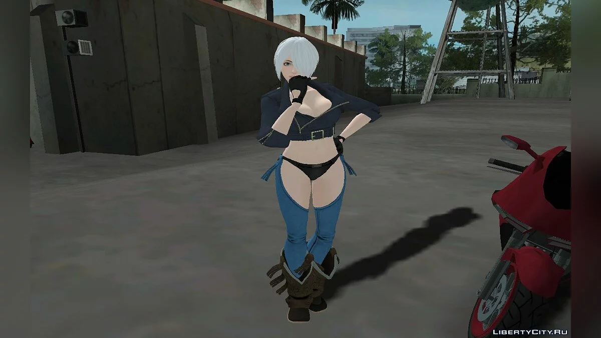 Ангел из The King of Fighters XIV / GTA San Andreas