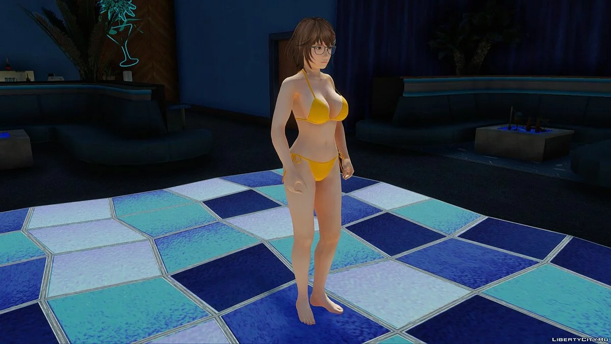 Цукуши в бикини из Dead or Alive Xtreme Venus Vacation / GTA San Andreas