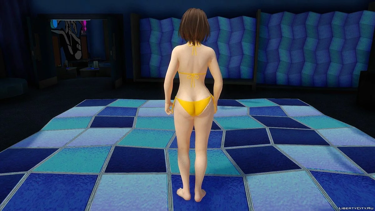 Цукуши в бикини из Dead or Alive Xtreme Venus Vacation / GTA San Andreas