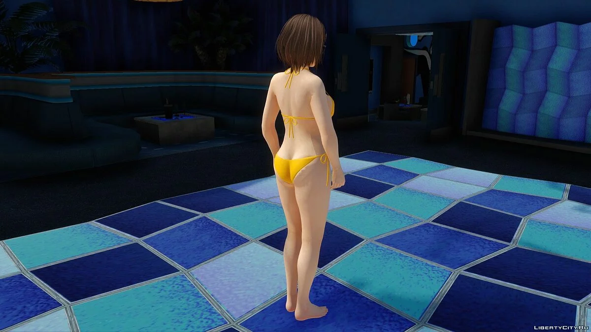 Цукуши в бикини из Dead or Alive Xtreme Venus Vacation / GTA San Andreas