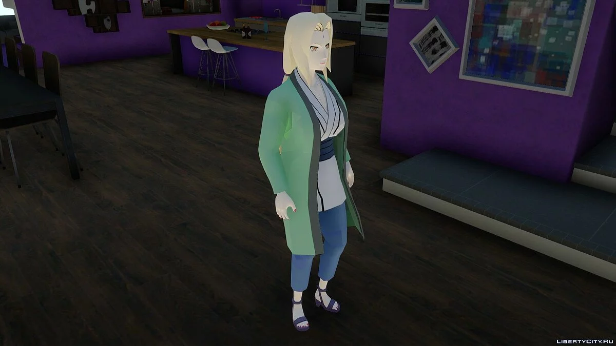 Цунаде из Naruto / GTA San Andreas