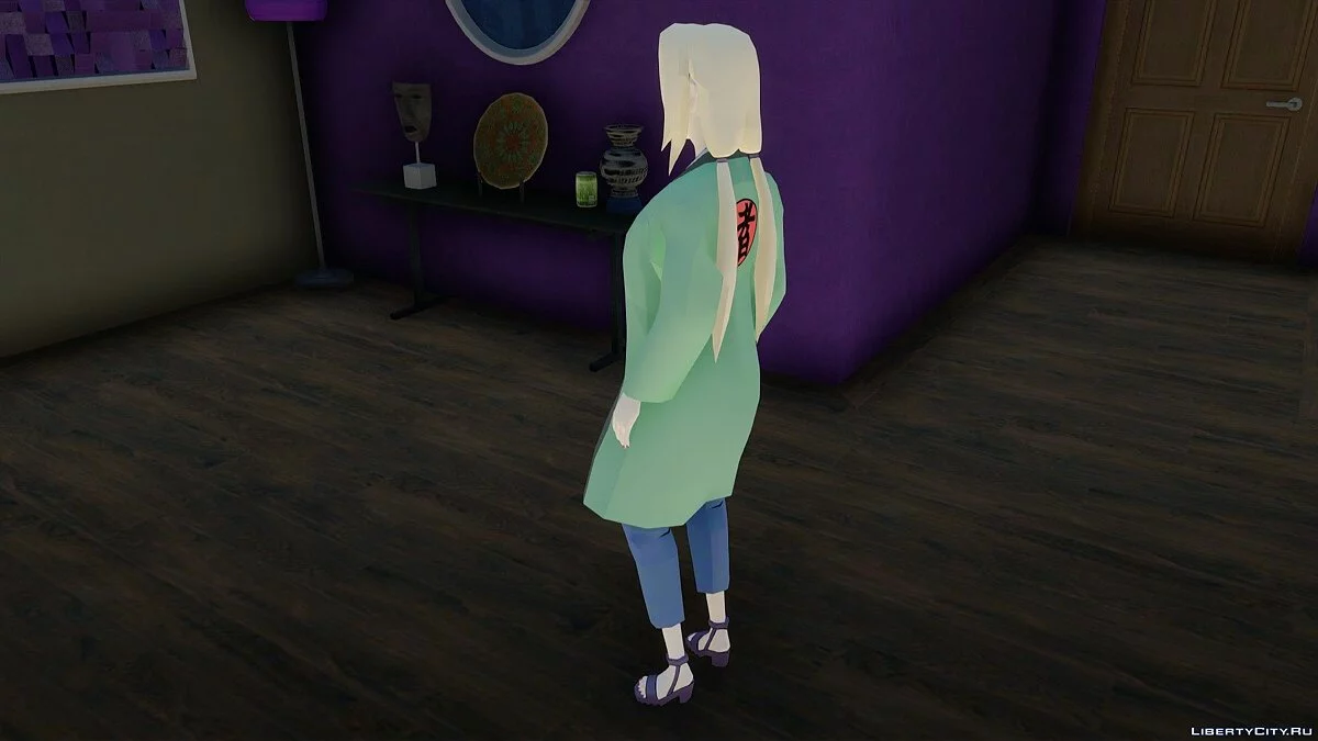 Цунаде из Naruto / GTA San Andreas