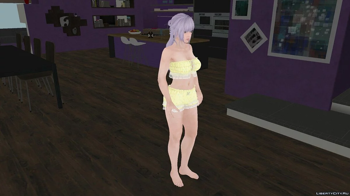Фиона в пляжной одежде из Dead or Alive Xtreme Venus Vacation / GTA San Andreas