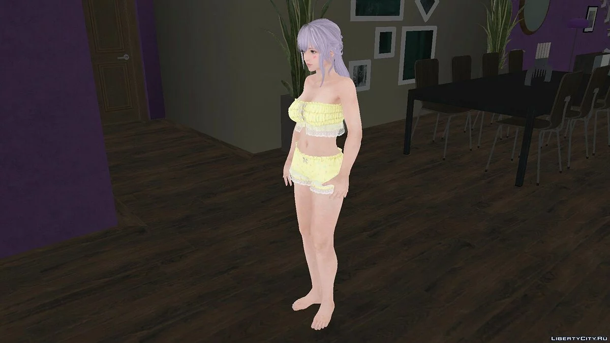 Фиона в пляжной одежде из Dead or Alive Xtreme Venus Vacation / GTA San Andreas