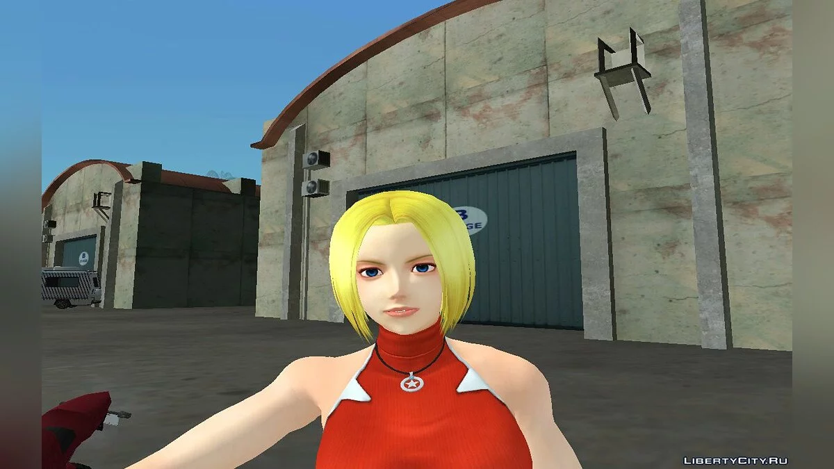 Голубая Мэри из The King of Fighters XIV / GTA San Andreas
