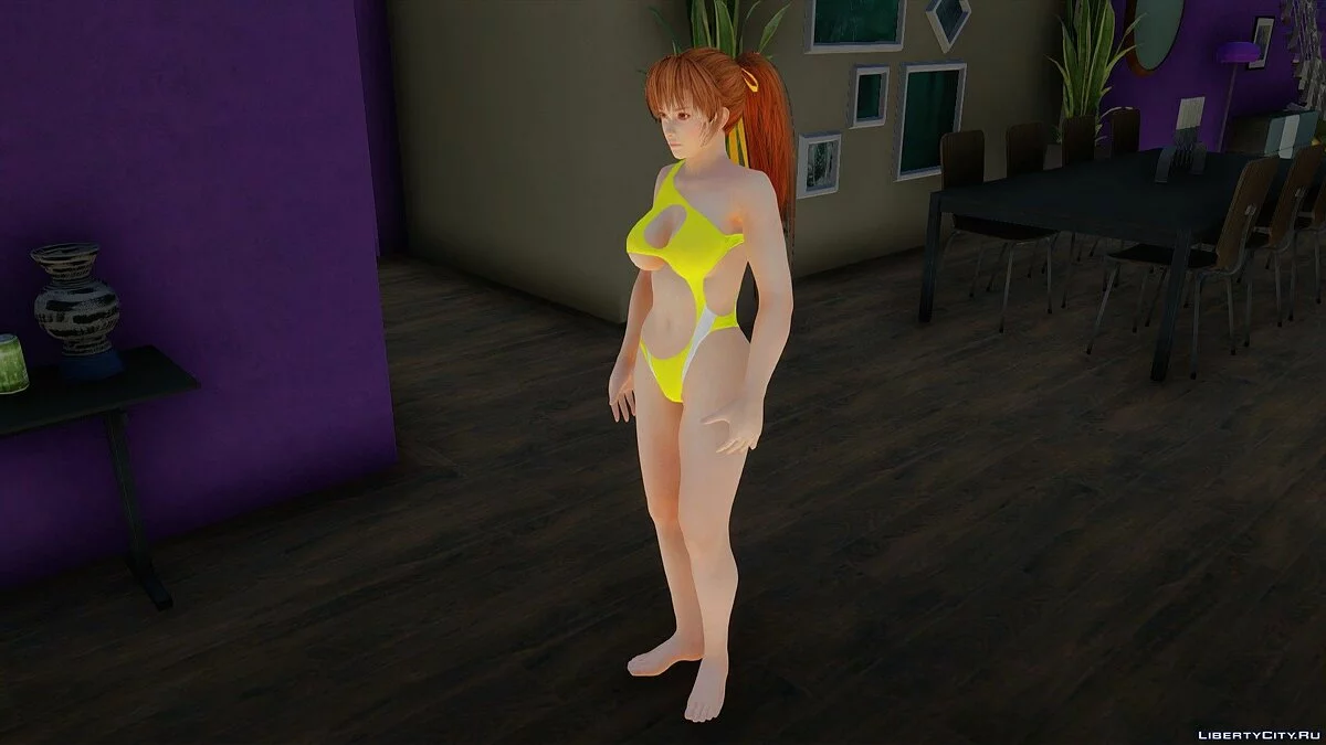 Касуми в бикини из Dead Or Alive Xtreme Venus Vacation / GTA San Andreas