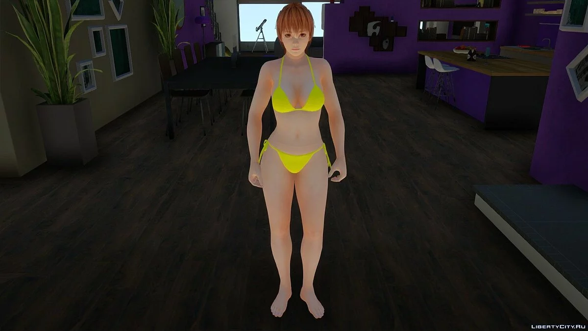 Касуми в бикини из Dead or Alive Xtreme Venus Vacation / GTA San Andreas