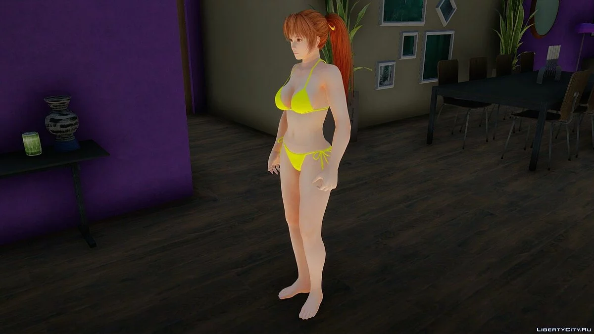 Касуми в бикини из Dead or Alive Xtreme Venus Vacation / GTA San Andreas