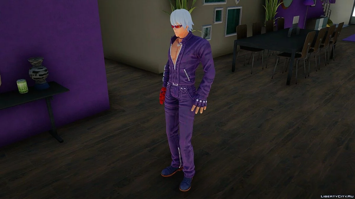 Кей Дэш из The King of Fighters / GTA San Andreas
