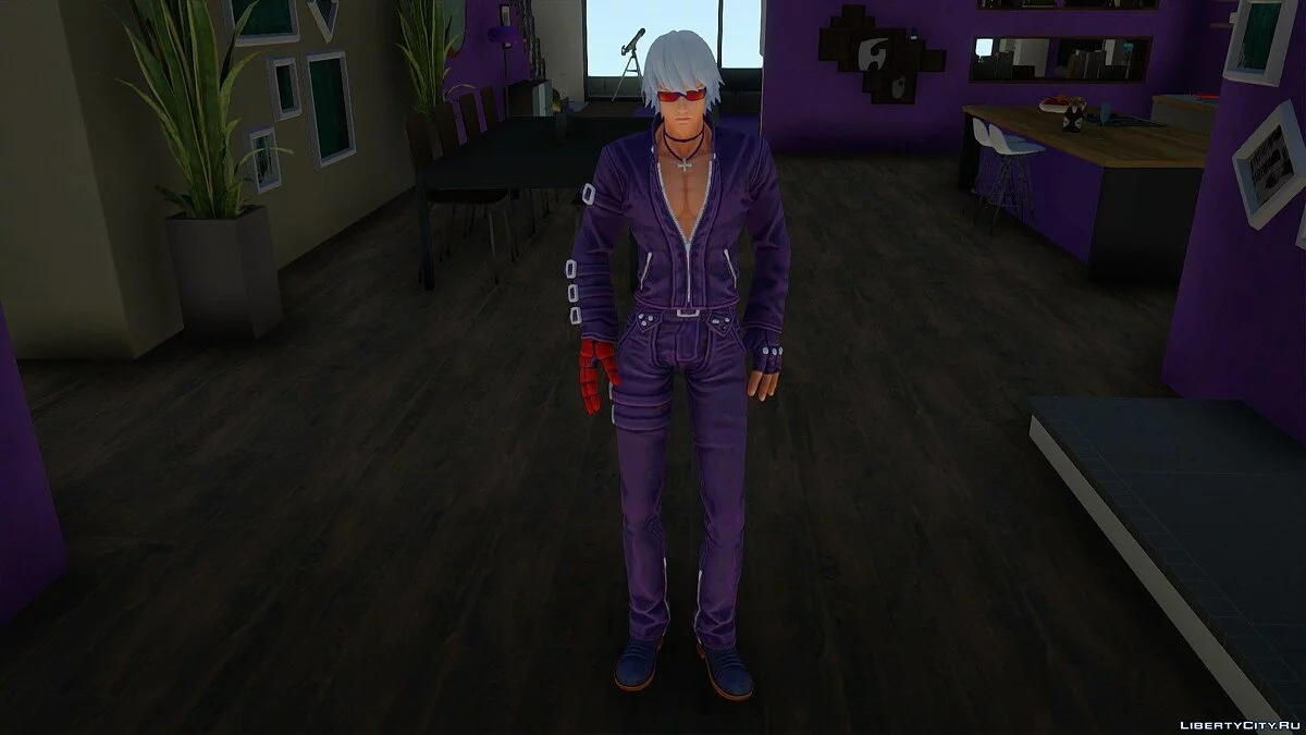 Кей Дэш из The King of Fighters / GTA San Andreas