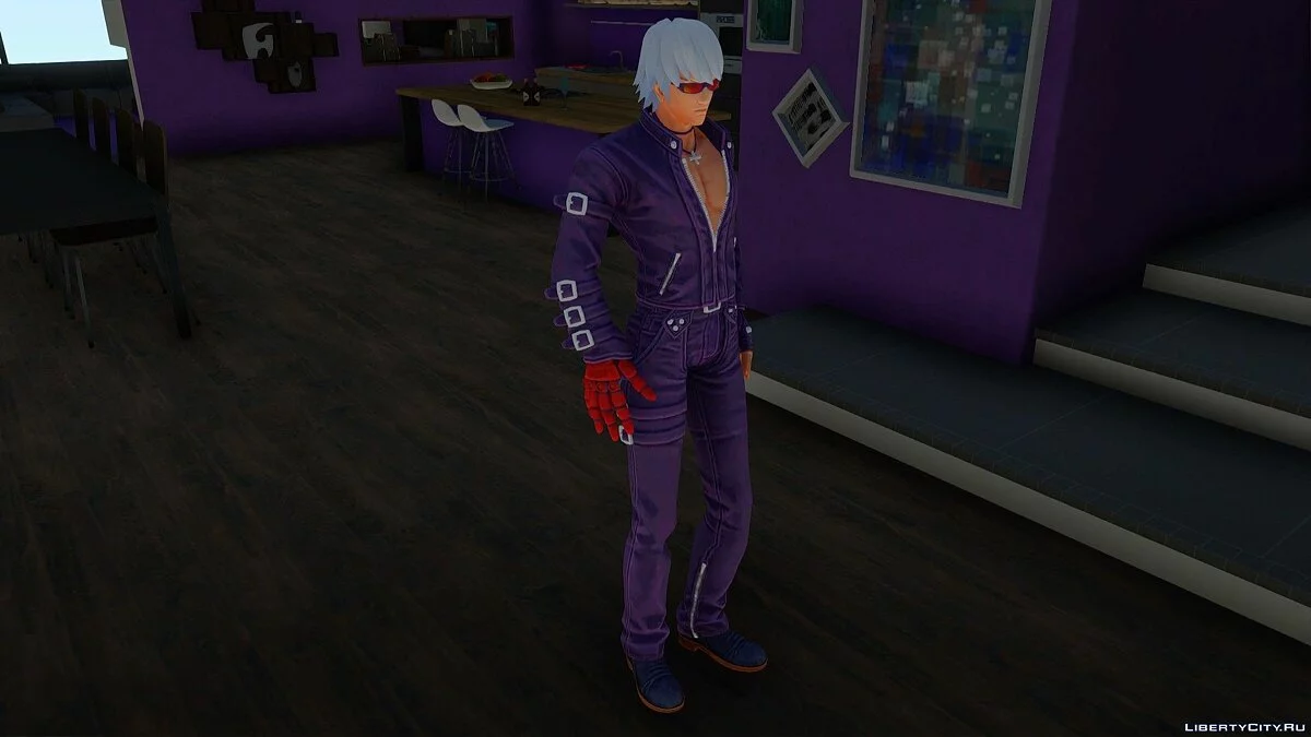 Кей Дэш из The King of Fighters / GTA San Andreas