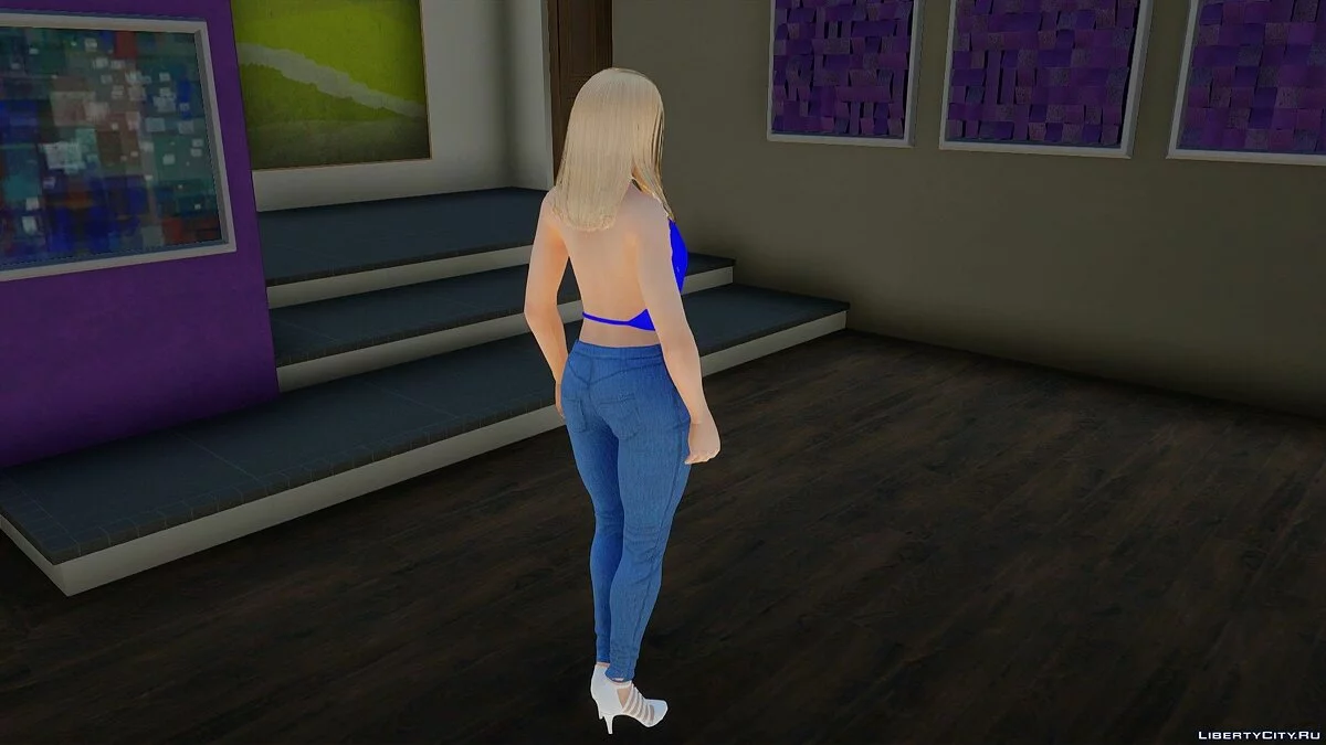 Хелена Дуглас в повседневной одежде v18 / GTA San Andreas