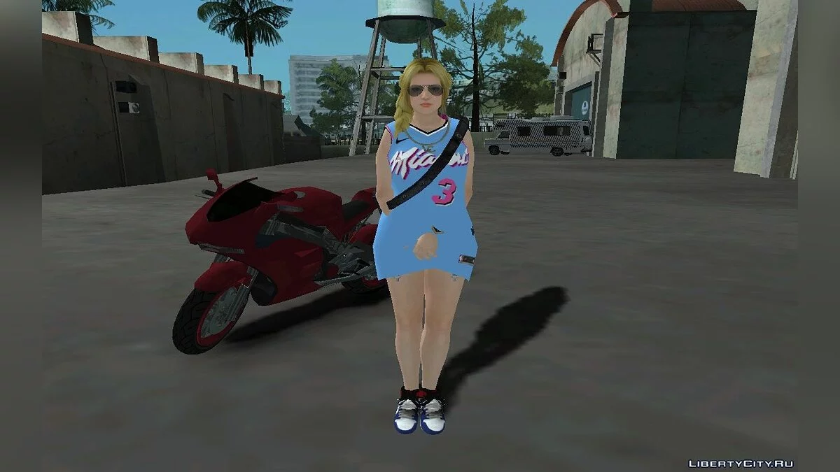 Хелена Дуглас в повседневной одежде v1 / GTA San Andreas