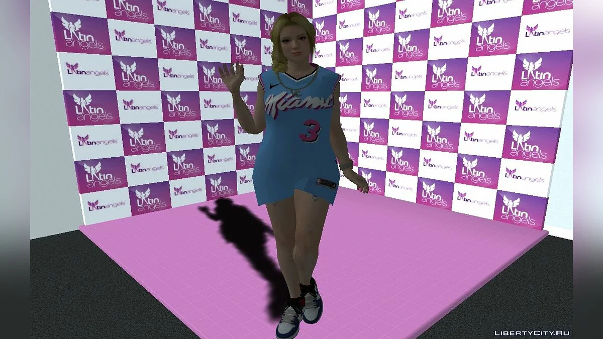 Хелена Дуглас в повседневной одежде v1 / GTA San Andreas