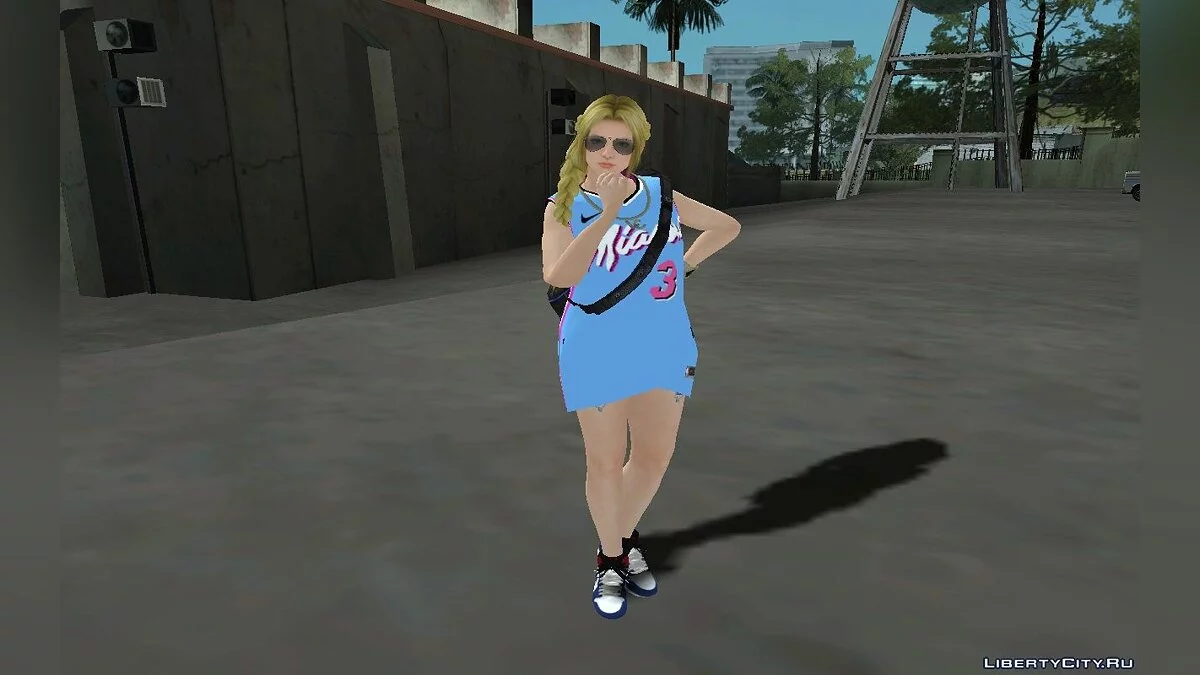 Хелена Дуглас в повседневной одежде v1 / GTA San Andreas