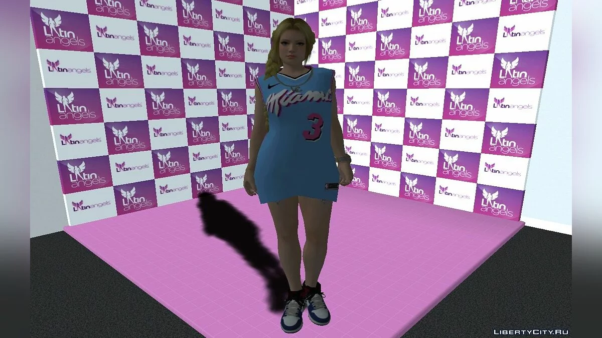 Хелена Дуглас в повседневной одежде v1 / GTA San Andreas