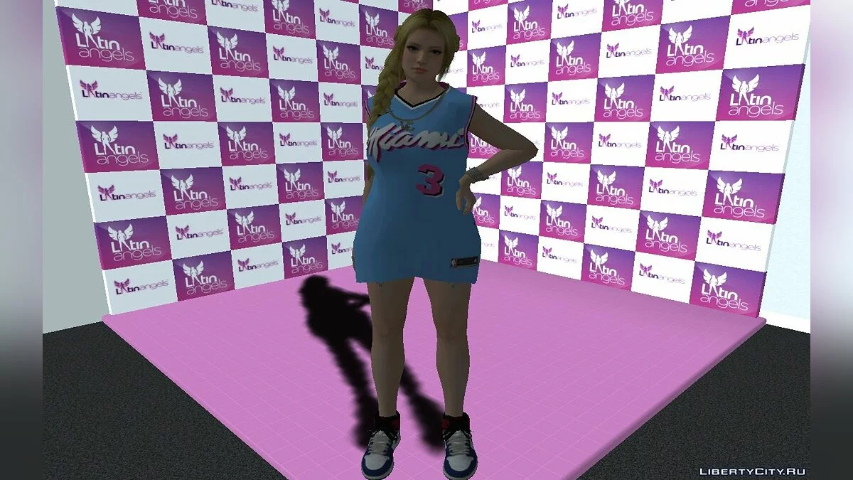 Хелена Дуглас в повседневной одежде v1 / GTA San Andreas
