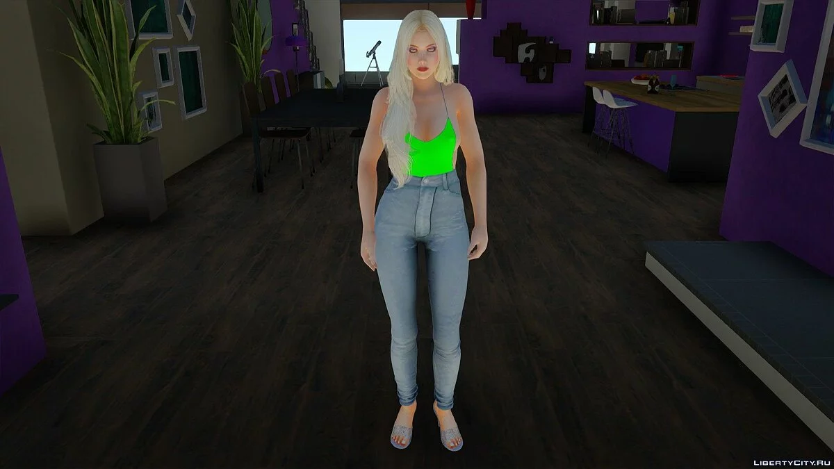Хелена Дуглас в повседневной одежде v31 / GTA San Andreas