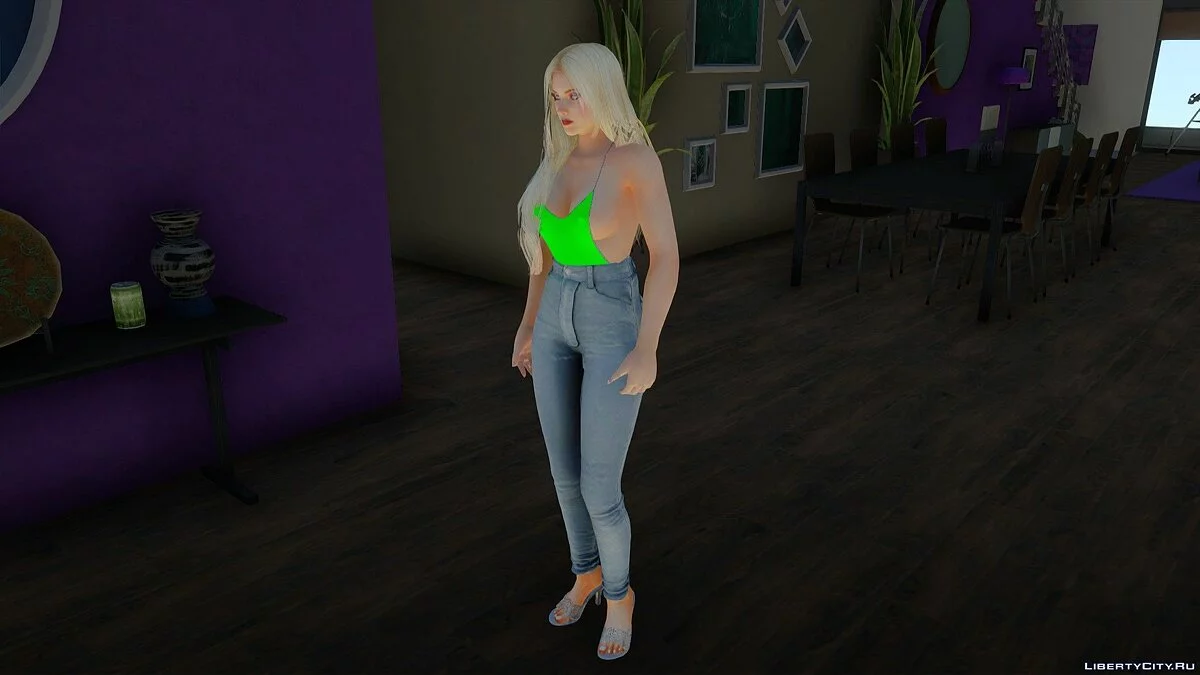 Хелена Дуглас в повседневной одежде v31 / GTA San Andreas