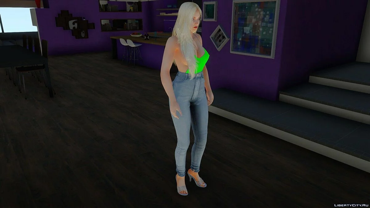 Хелена Дуглас в повседневной одежде v31 / GTA San Andreas