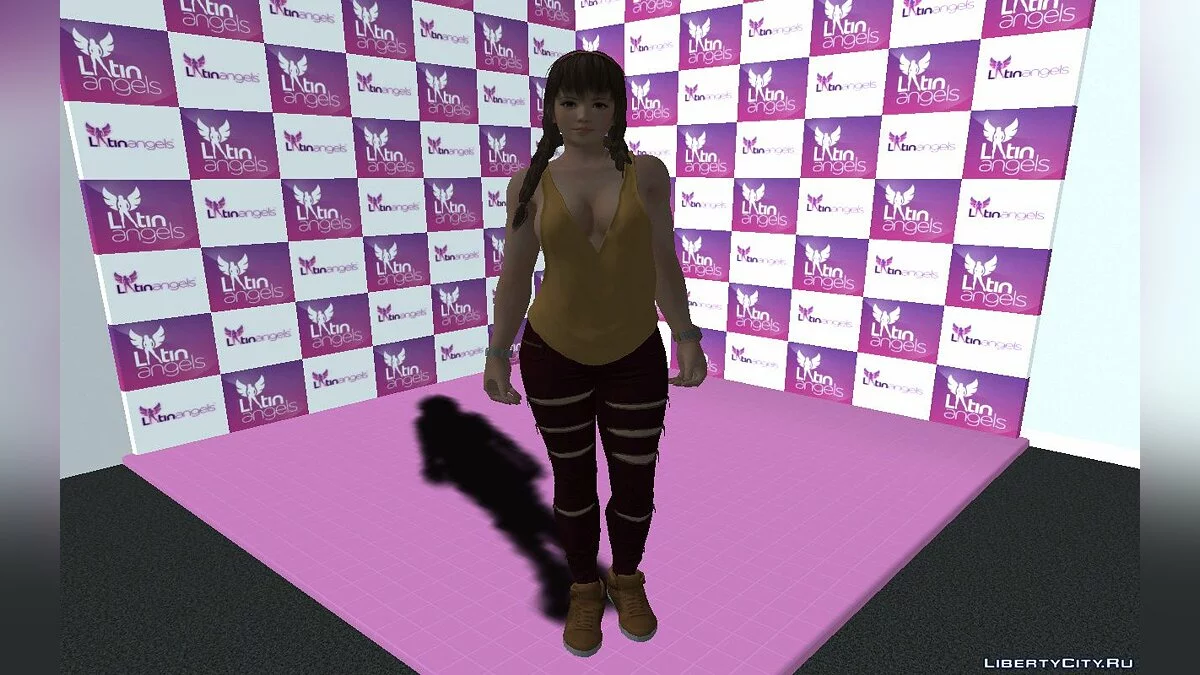 Хитоми из DOA в модном наряде v1 / GTA San Andreas