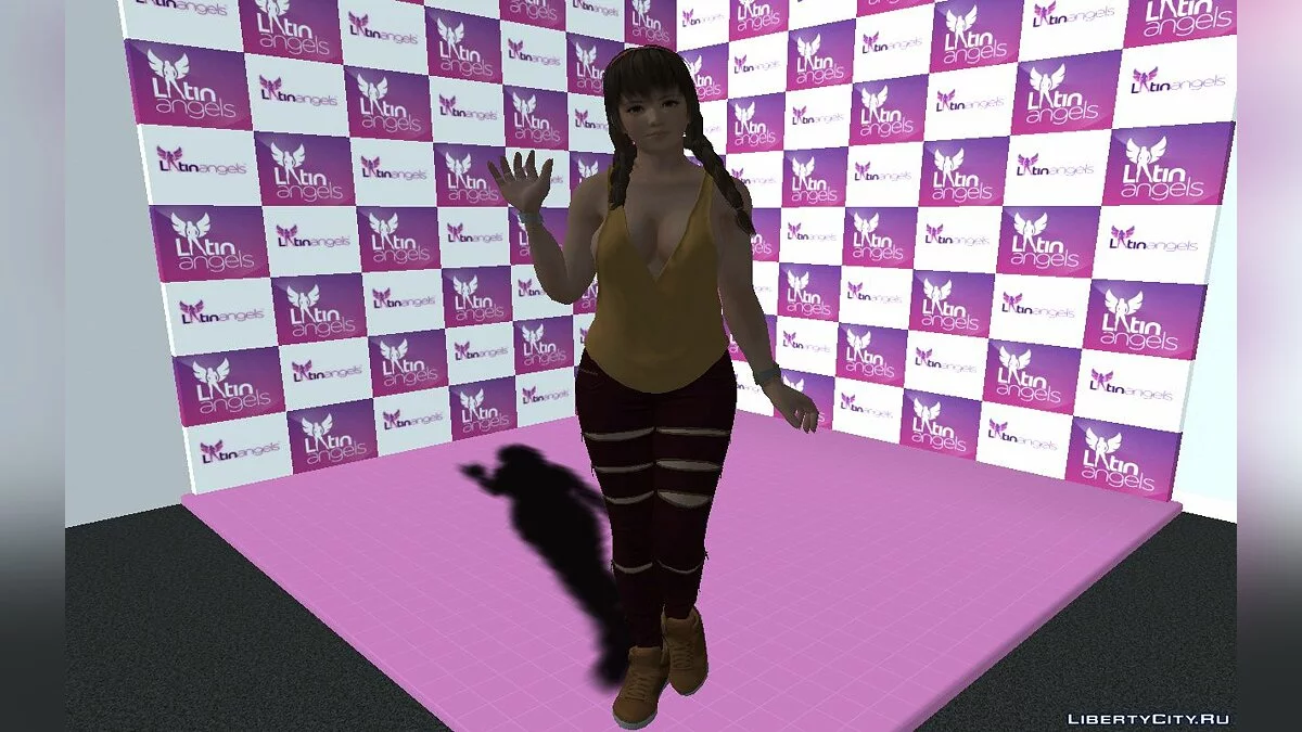 Хитоми из DOA в модном наряде v1 / GTA San Andreas