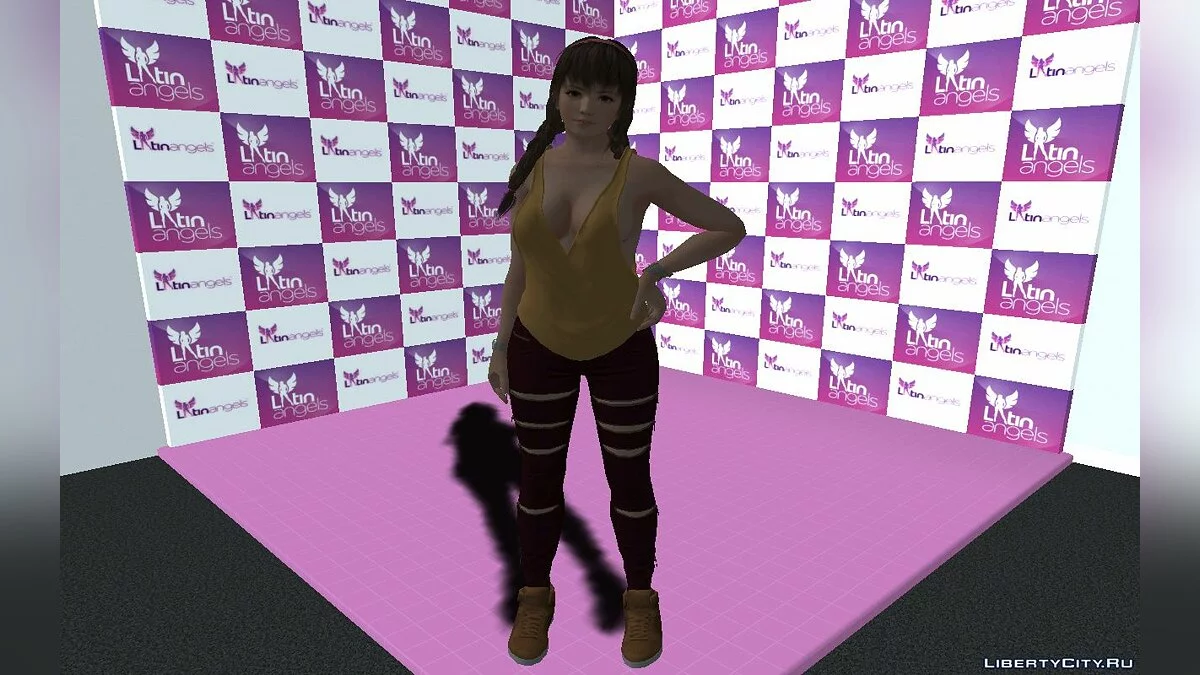 Хитоми из DOA в модном наряде v1 / GTA San Andreas
