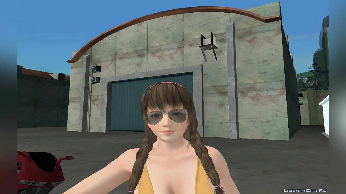 Хитоми из DOA в модном наряде v1 / GTA San Andreas