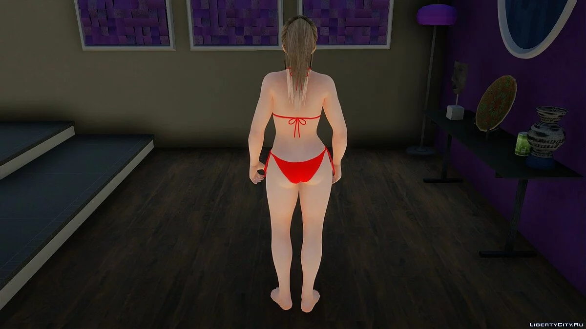 Хитоми в бикини из Dead or Alive Xtreme Venus Vacation / GTA San Andreas
