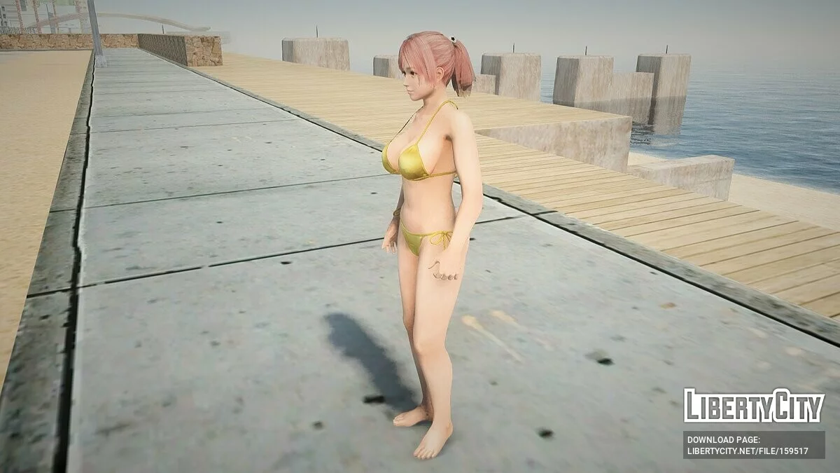 Хонока в бикини / GTA San Andreas