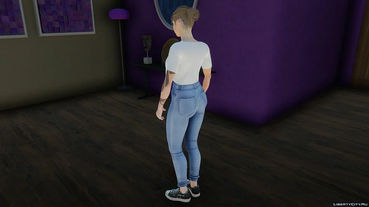 Клэр Редфилд в повседневной одежде / GTA San Andreas