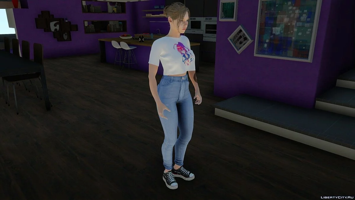Клэр Редфилд в повседневной одежде / GTA San Andreas