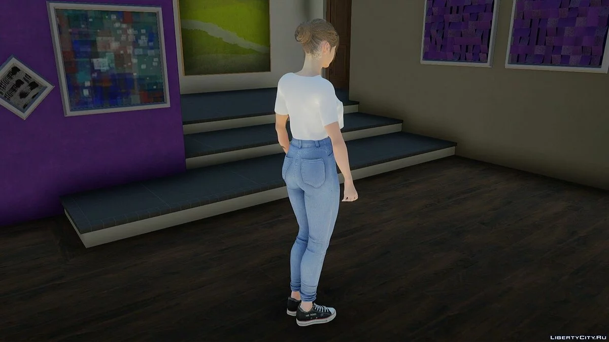 Клэр Редфилд в повседневной одежде / GTA San Andreas