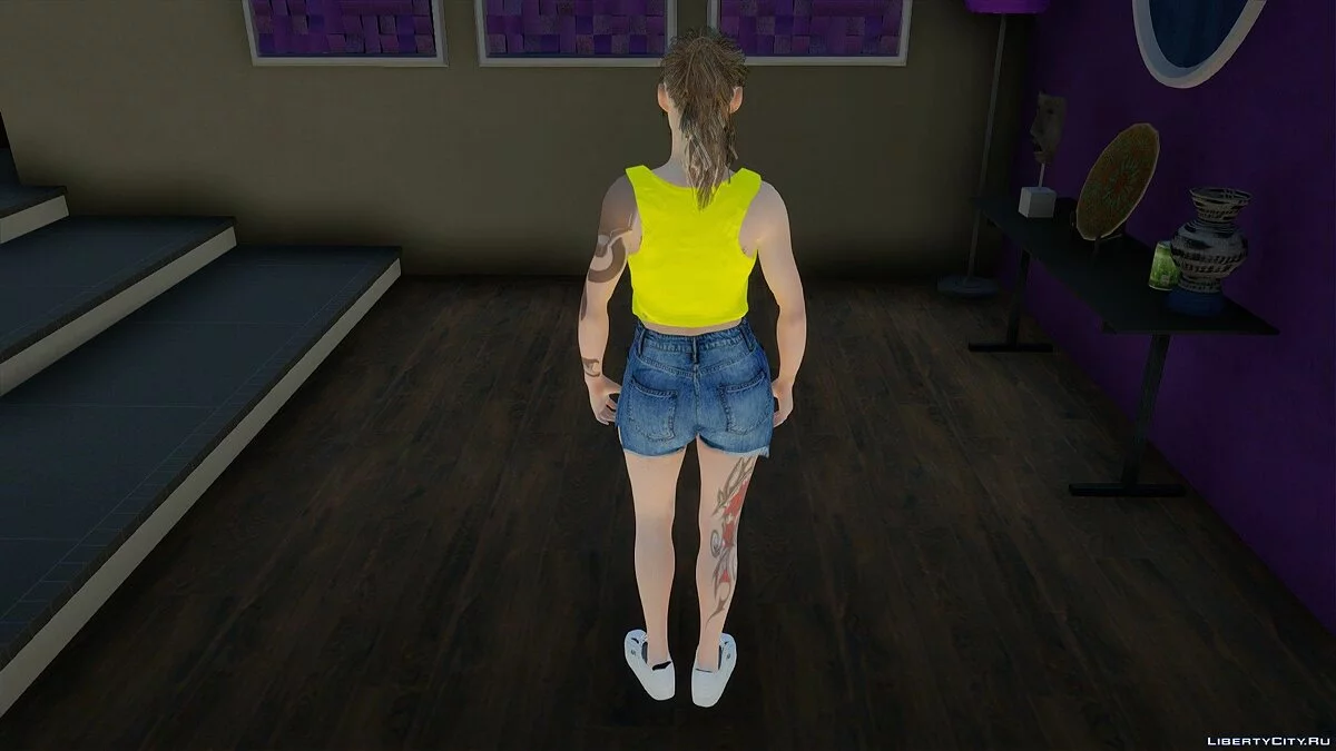 Клэр Рэдфилд в повседневной одежде / GTA San Andreas