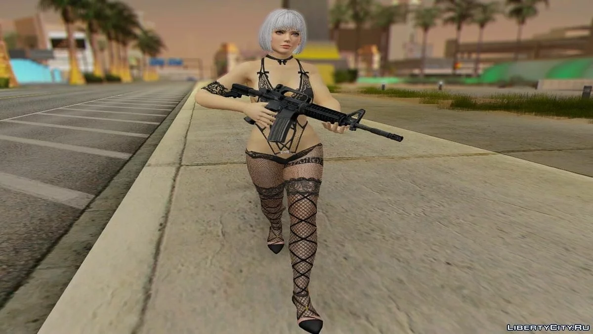 Кристи - Ночная Клетка из Dead or ALive XV / GTA San Andreas