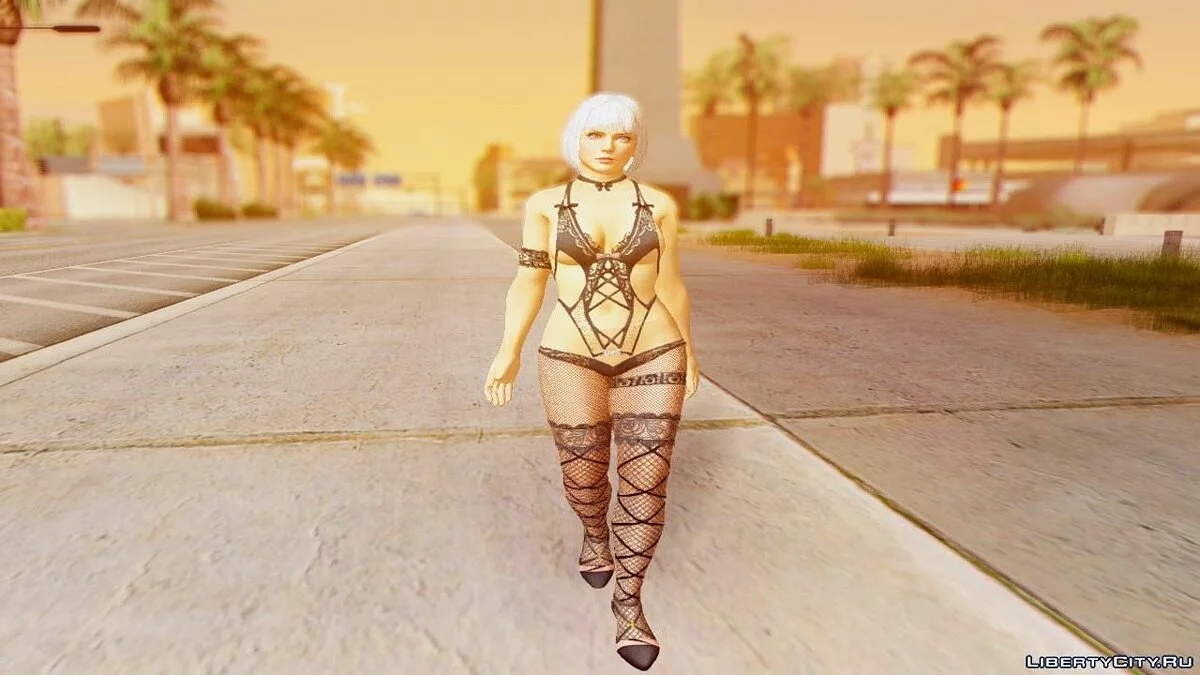 Кристи - Ночная Клетка из Dead or ALive XV / GTA San Andreas