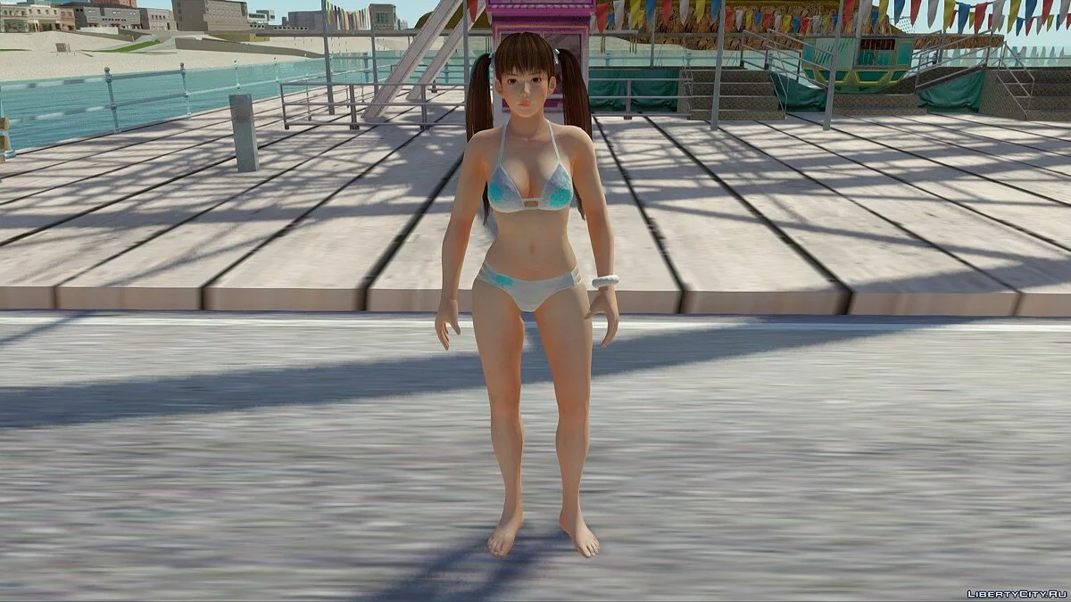 Лей-Фанг в бикини Маккиато из Dead or Alive Xtreme 3 / GTA San Andreas
