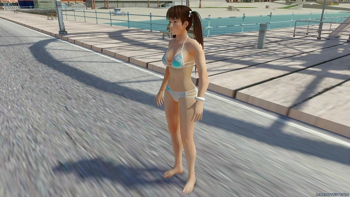 Лей-Фанг в бикини Маккиато из Dead or Alive Xtreme 3 / GTA San Andreas