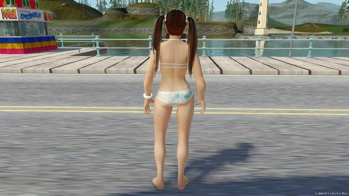 Лей-Фанг в бикини Маккиато из Dead or Alive Xtreme 3 / GTA San Andreas
