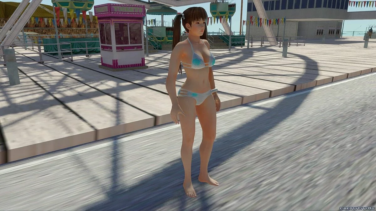 Лей-Фанг в бикини Маккиато из Dead or Alive Xtreme 3 / GTA San Andreas