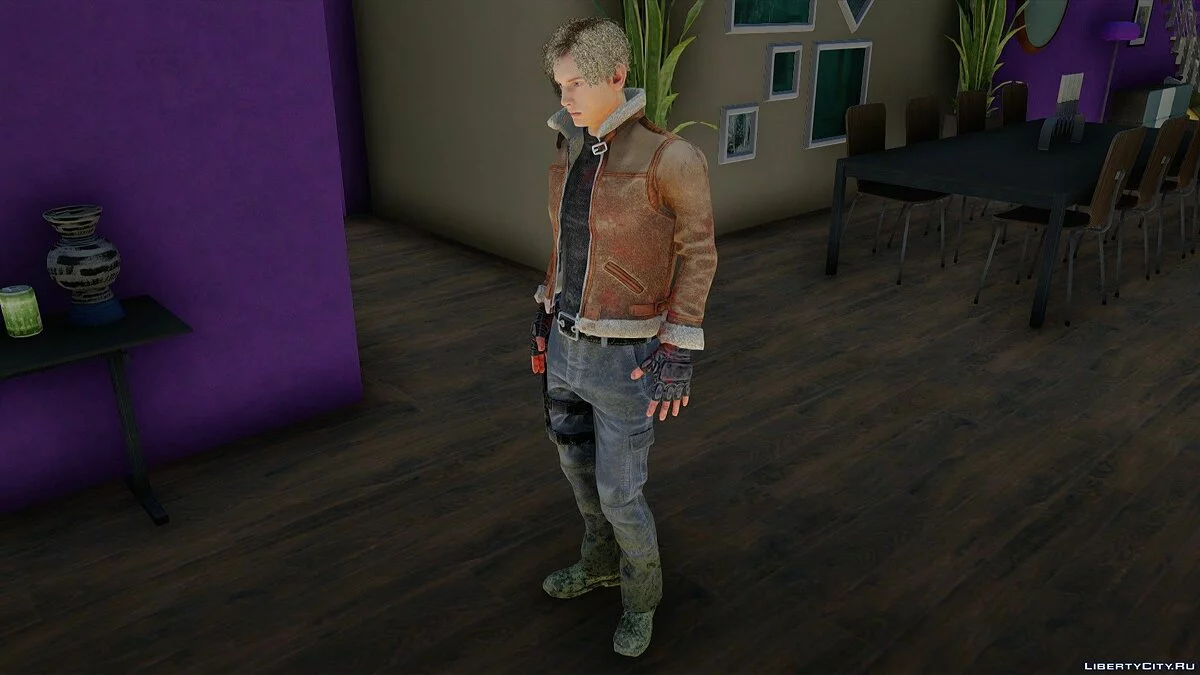 Леон Скотт Кеннеди из Resident Evil 4 / GTA San Andreas