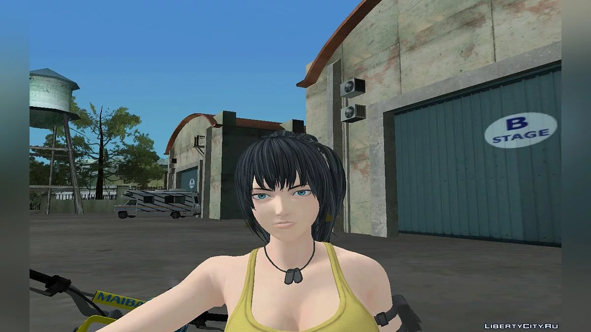 Леона Хейдерн из The King of Fighters XIV / GTA San Andreas