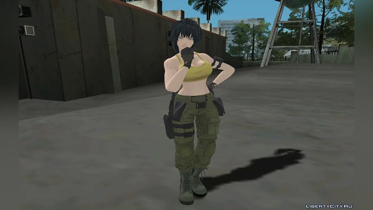 Леона Хейдерн из The King of Fighters XIV / GTA San Andreas