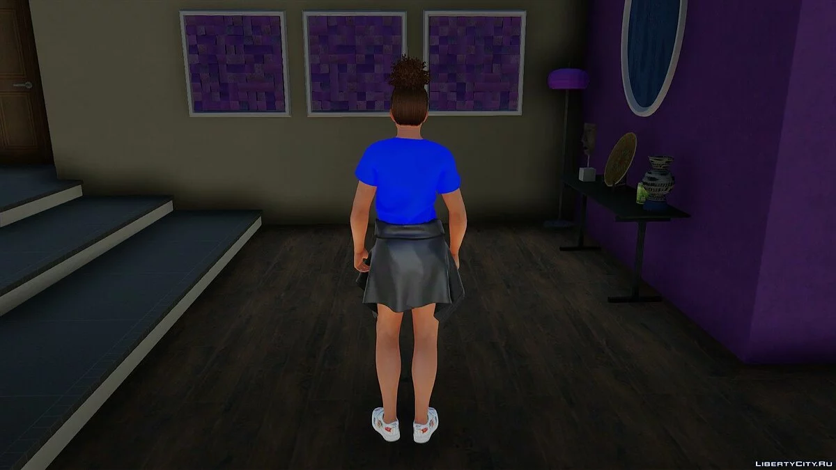 Лиза Хэмилтон в повседневной одежде v8 / GTA San Andreas