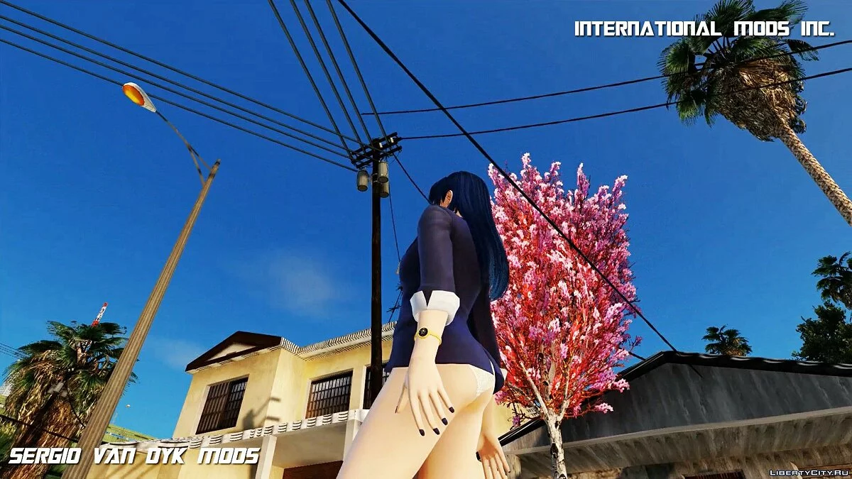 Лобелия в Secret Report из Dead or Alive Xtreme: Venus Vacation / GTA San Andreas