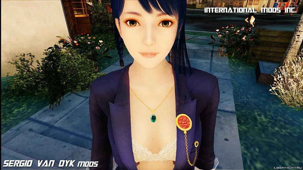 Лобелия в Secret Report из Dead or Alive Xtreme: Venus Vacation / GTA San Andreas