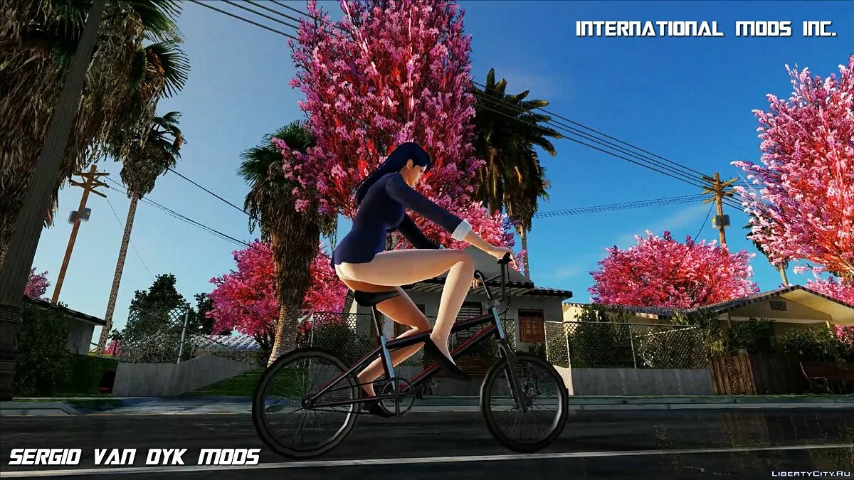 Лобелия в Secret Report из Dead or Alive Xtreme: Venus Vacation / GTA San Andreas