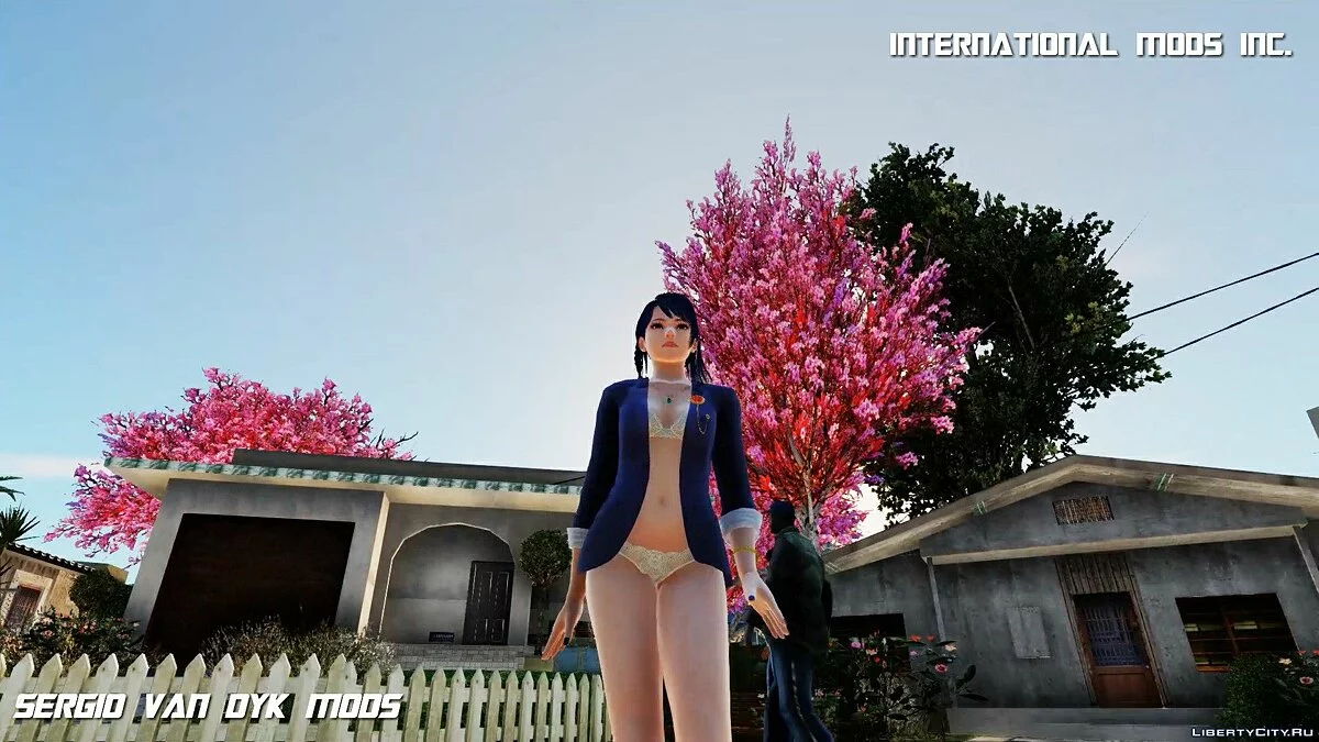 Лобелия в Secret Report из Dead or Alive Xtreme: Venus Vacation / GTA San Andreas